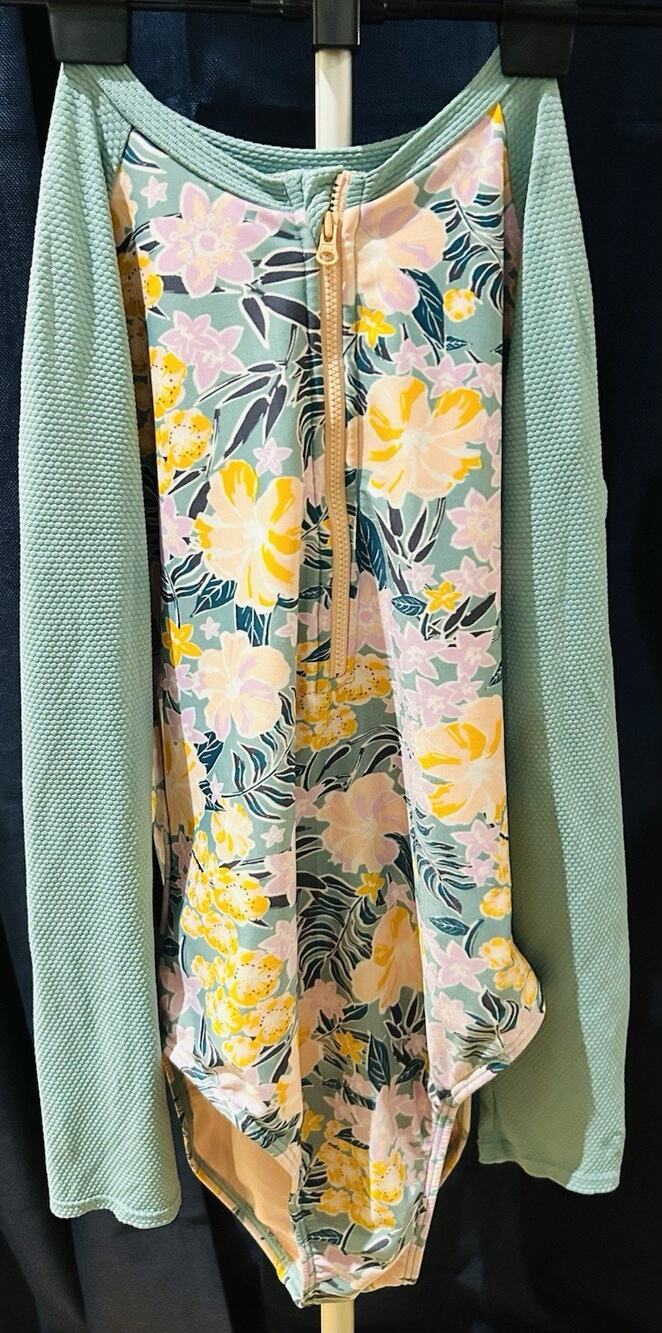 Cat & Jack Zip-Up Swimsuit Girls size 14/16